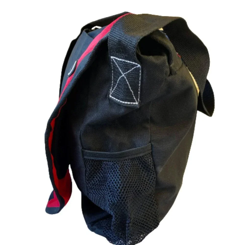 Messenger Bag YAHOO! SEARCH + BING Logo Vintage Black